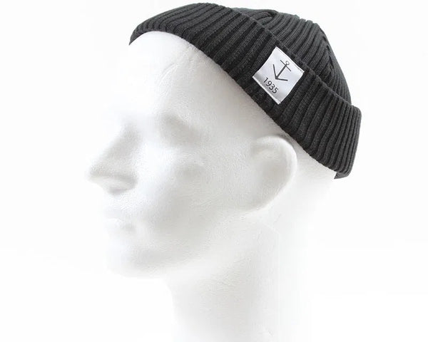 Smula Army Green Organic Short Beanie
