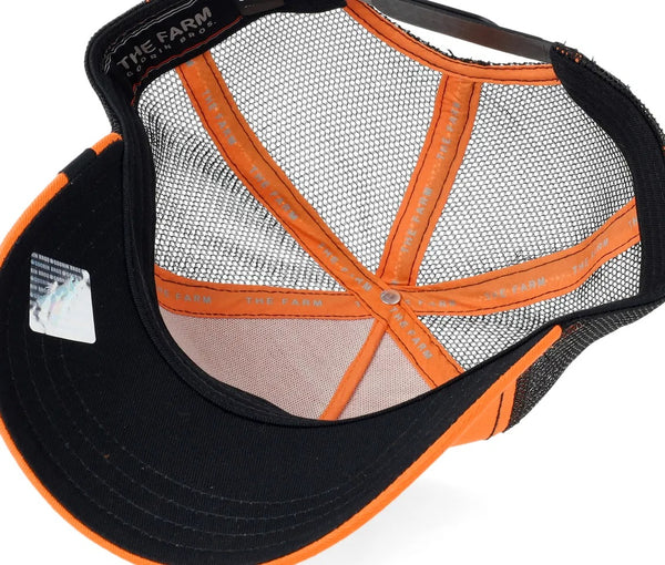 Hatstore Exclusive x Eye Of The Tiger Orange/Black Trucker 21.7-23.6 in.