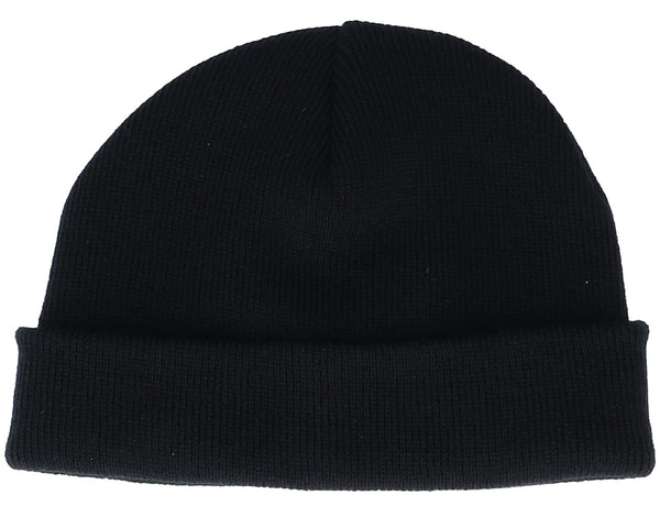 Tiny Astronaut Black Short Beanie