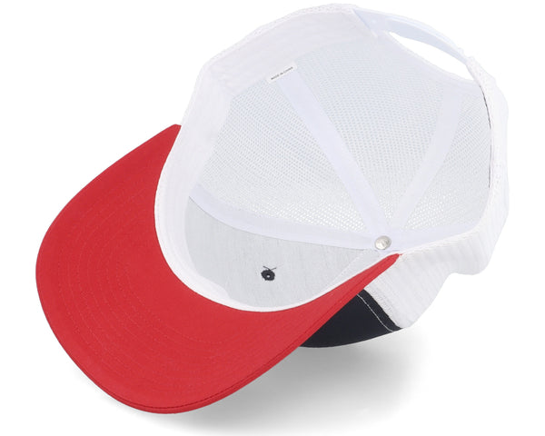 Mountain 3d Navy/White/Red Trucker 21.7-23.6 in.
