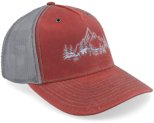 Nature Mountain Scenery Hawthorne Brown Trucker 21.7-23.6 in.