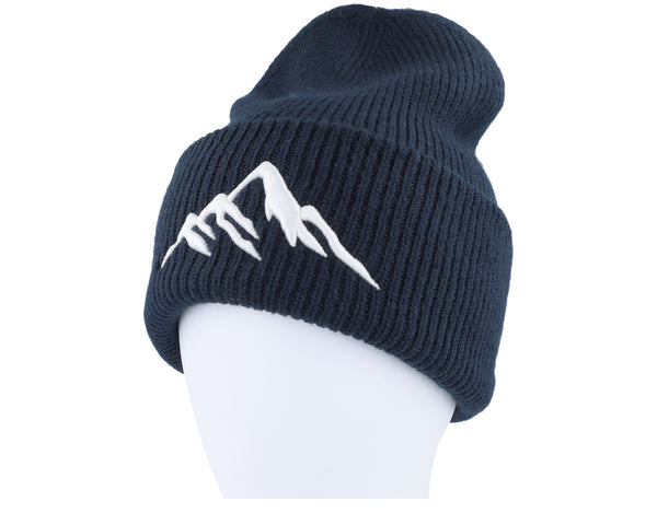Mountain 3d French Navy Soft Deep Cuff