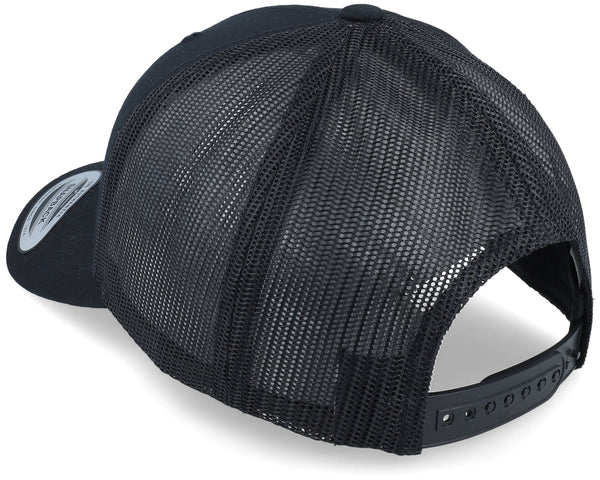 Retro Black Trucker 21.7-23.6 in.