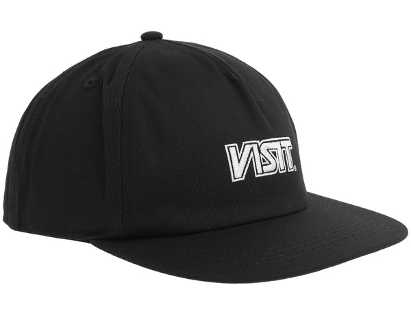 Visit Capvisit Black Snapback 21.7-23.6 in.