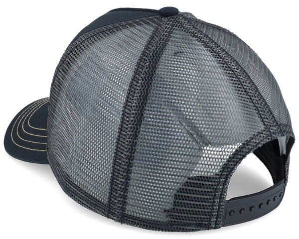 Big Size American Heritage Classic Black A-Frame Trucker 23.2-25.2 in