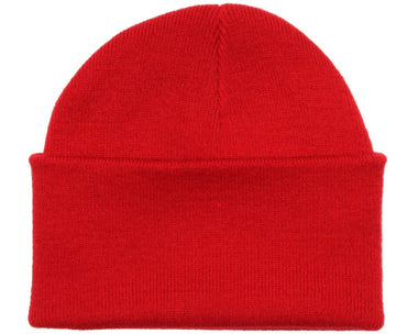 Knitted Beanie Classic Red
