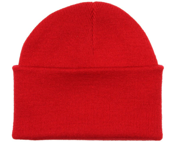 Knitted Beanie Classic Red