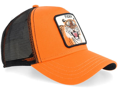 Hatstore Exclusive x Eye Of The Tiger Orange/Black Trucker 21.7-23.6 in.