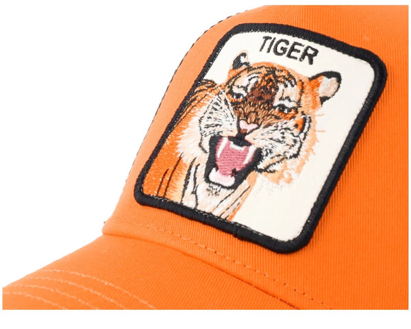 Hatstore Exclusive x Eye Of The Tiger Orange/Black Trucker 21.7-23.6 in.